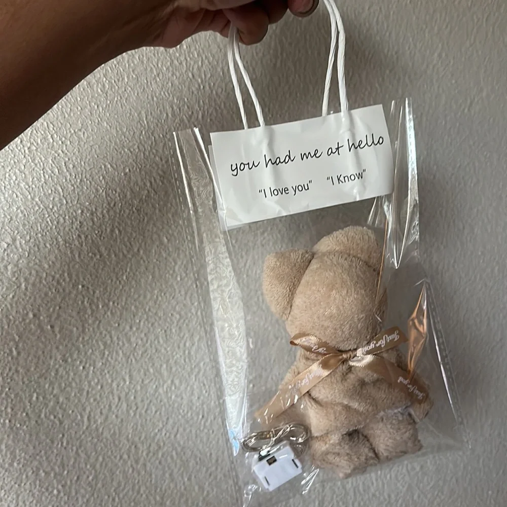 Bear towels gift bag